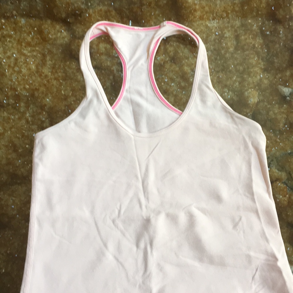 Pink lululemon cool racerback tank